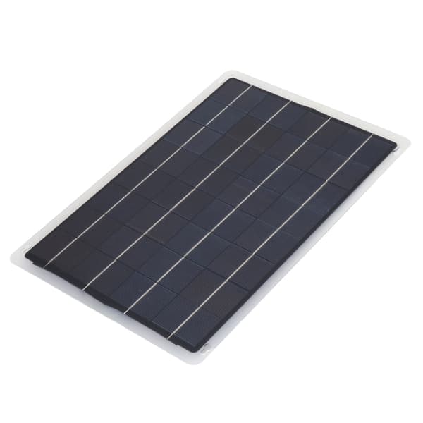 12V Solcellelader Innebygd MPPT Ladekontroller IP67 Vanntett Solcellepanel Vedlikeholder 20W