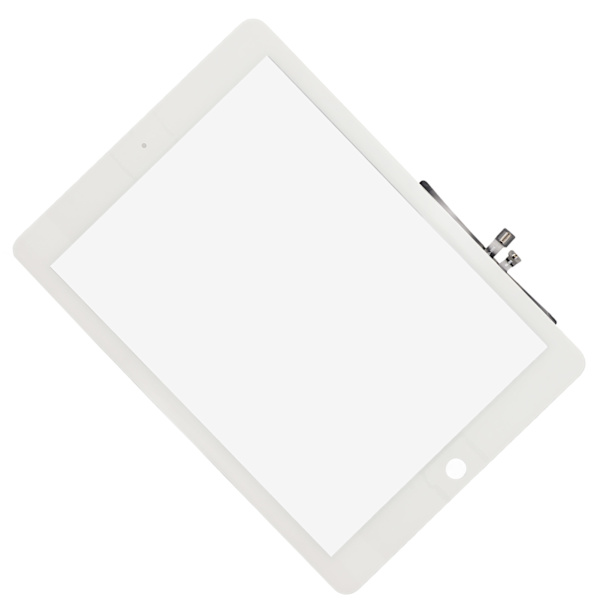 Udskiftning af touchskærm til tablet Digitizer-samling Glasdele Tilbehør til IOS Tablet 6 2018 Hvid