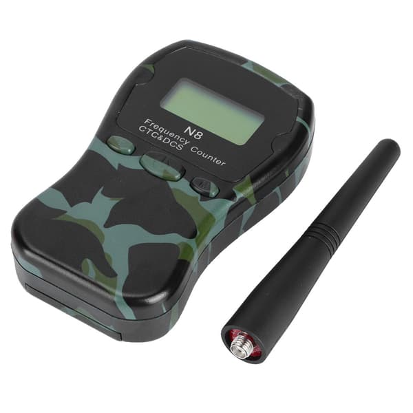 N8 Bærbar Radiofrekvenstæller Meter Walkie Talkie M/ CTCCSS/DCS Dekoder til Bil Marine Camouflage Farve