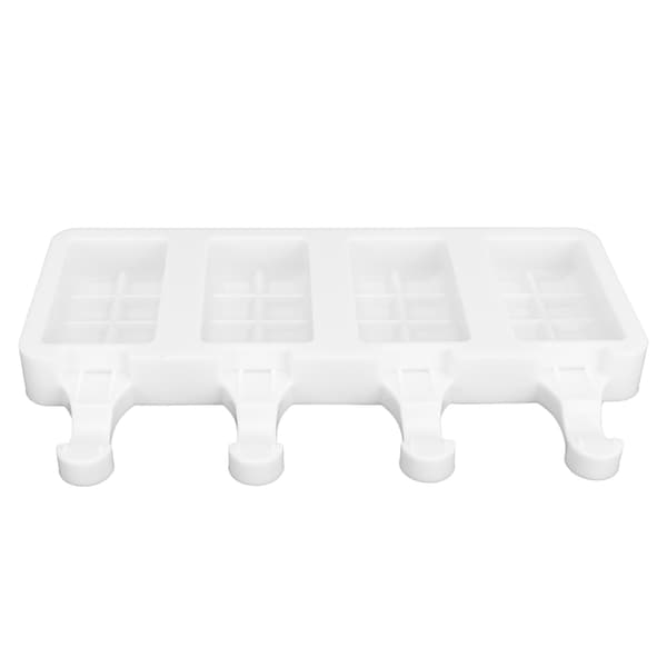 Is-bar Maker - 4 Hulrum Silikonform til DIY Køkkenredskaber