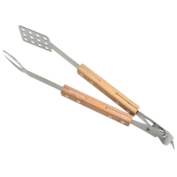 Mattång Livsmedelsklass Avtagbar Värmebeständig Ergonomiskt handtag Bekvämt grepp Anti-sladd Rostfritt stål Grill Matservering Klämma Bakverksklämma Ki