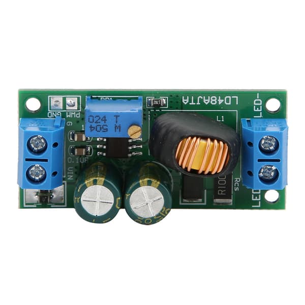 LD48AJTA LED Driver Modul 72W DC 6-50V 1-3A PWM Regulator 2A 6-16V med Terminal