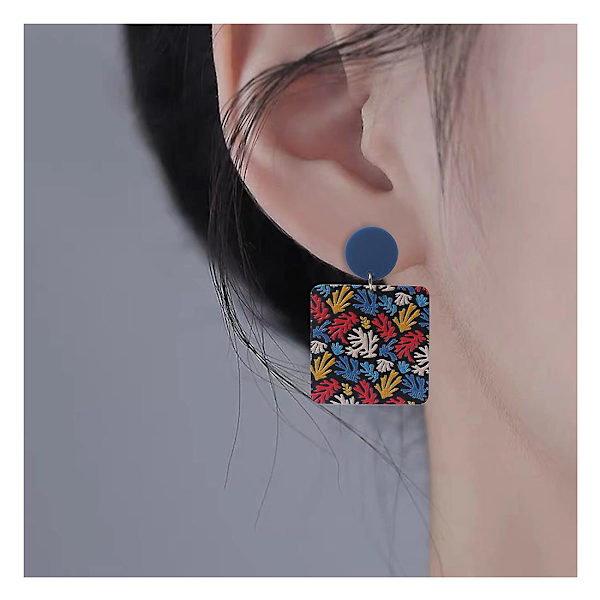 Korvakorut Square Stud Muotikorut B2117 F20830-2