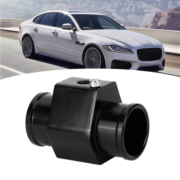 Vand Temp Ledror Temperaturmåler Kølersensor Slangeadapter 34mm 1.34in