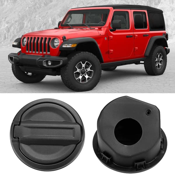 Drivstofftank Oljelokk Tilbehørsdeler Passer Jeep Wrangler JL 2018 +