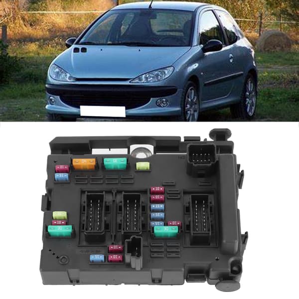Bilsikringsboks Tilbehør 9657608580 Passer til Peugeot 206 207 C2 307 Picasso Senna
