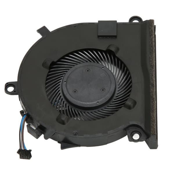CPU-blæser med 4-polet stik, aluminium ABS DC 5V 0,5A, udskiftningsblæser til bærbare computere, til HP Pavilion Gaming 15 Ec, til 15 Ec0013dx