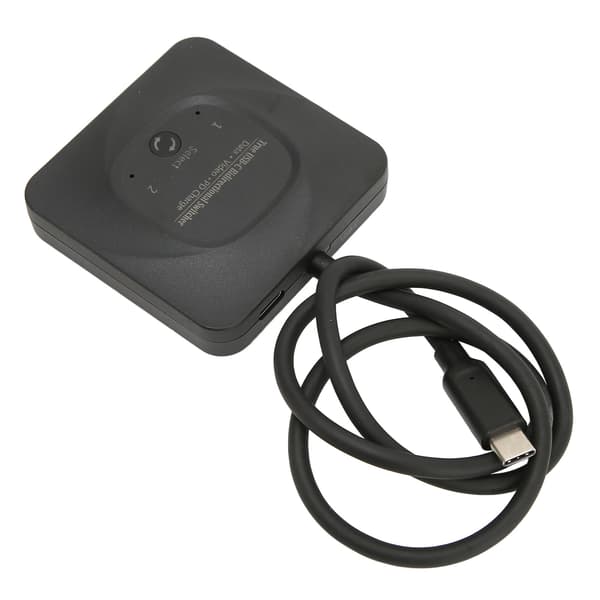 USB C Switch 2 i 1 Udgang Plug and Play 8K 60Hz HD Bi-direktionel Switch Splitter med Strømindikator til Computere