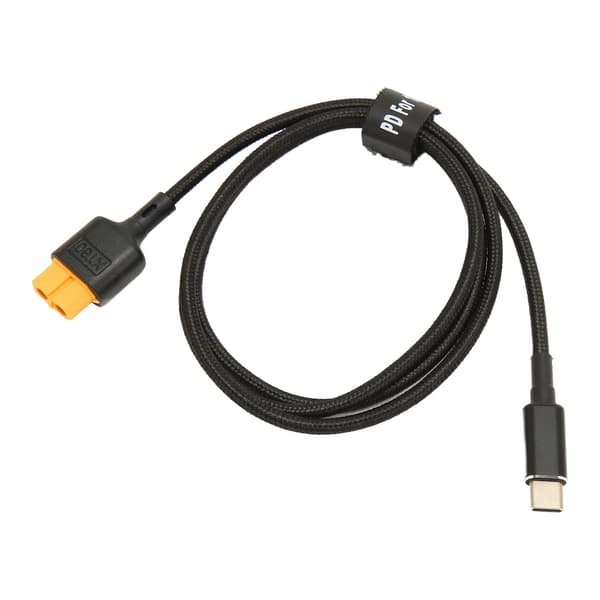 USB C til XT60 Ladekabel 100W PD USB C til XT60 Opladerkabel til Værktøjssæt RC M7 M6 M6D M8S 1m 3.3ft