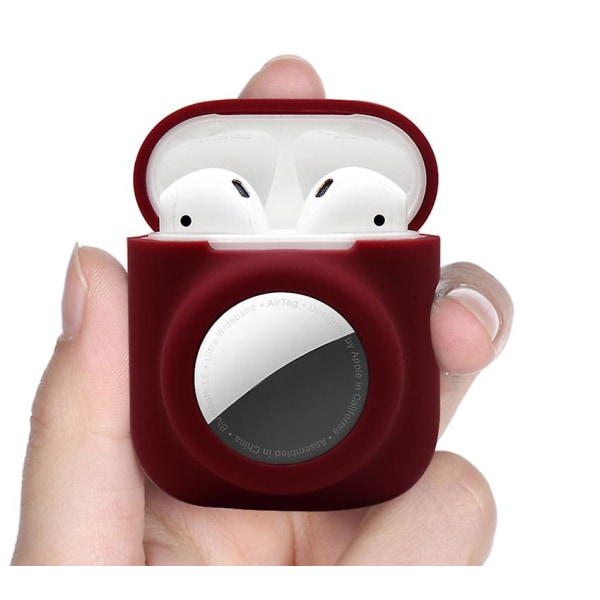 Lämplig för airpods case (svart)