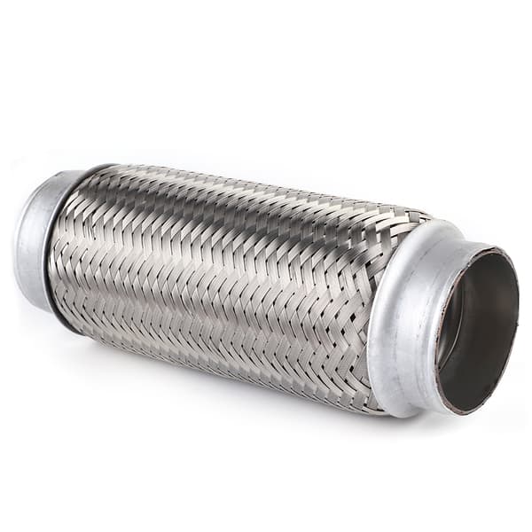 Fleksibelt udstødningsrør i rustfrit stål, flexi-samling, reparationsrør, biltilbehør 55x200 mm
