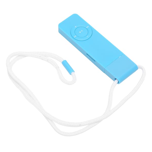 MP3-spiller med tapsfri lydstøtte, 64 GB Mini musikkspiller for studenter, reise, blå