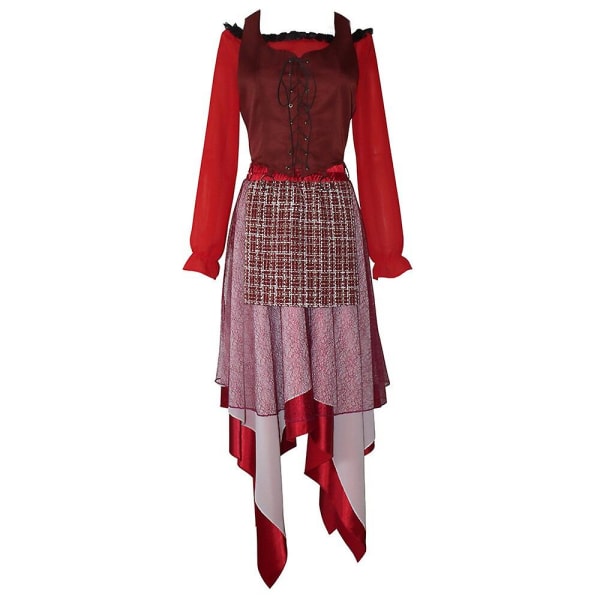 Häxa Vuxen Hooded Cape Color3 M