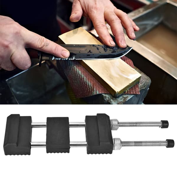 Knivslipersteinholder med sklisikker base