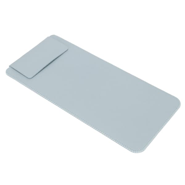 Trådlöst tangentbordsfodral PU-läder Bärbart Lättvikt 30x14x1cm Skyddsfodral för Magic Keyboard 2 Ljusblå