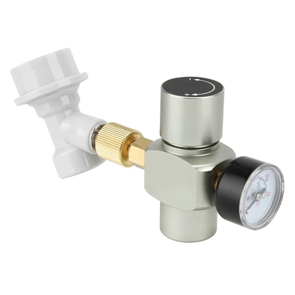 Øl CO2 Regulator Oplader med Plastikforbindelse - 0-60PSI