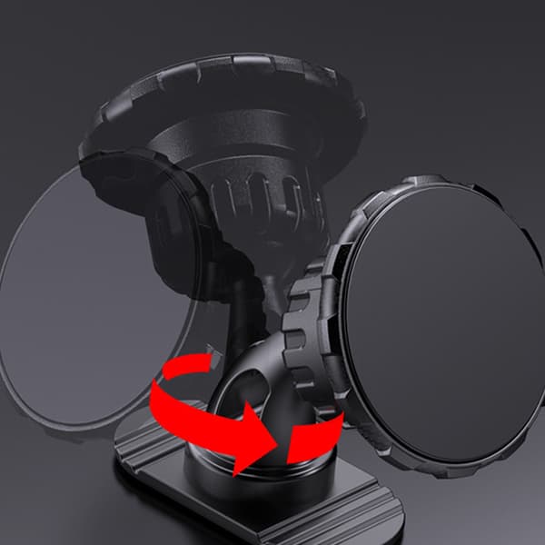 N50 Magnetisk Telefonholder 360° Rotation Paste Installation Dash Luftventil Mobiltelefonholder til Bil