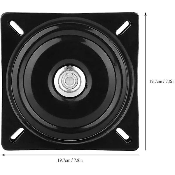 Universal 360 astetta raskaaseen käyttöön kääntyvät levyt Baarijakkara Kääntyvä vaihto baarituoliin (8 tuumaa)