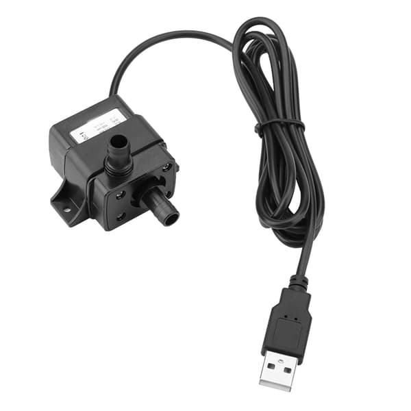 5V USB Borstlös Akvarium Fisk Tank Vatten Cirkulationspump