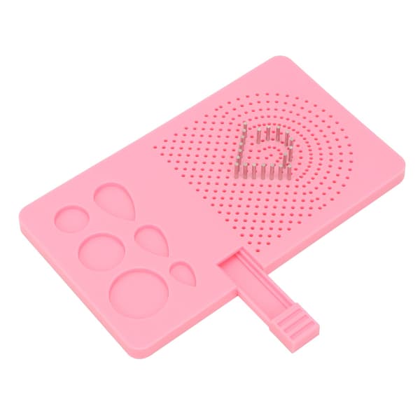 20-pak Pink DIY Gitter Nåleplade Papirviklingsark