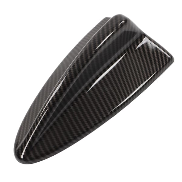 Karbonfiber stil bil haifinne antennedeksel takantenne base erstatning for 3-serie E90 2005-2011