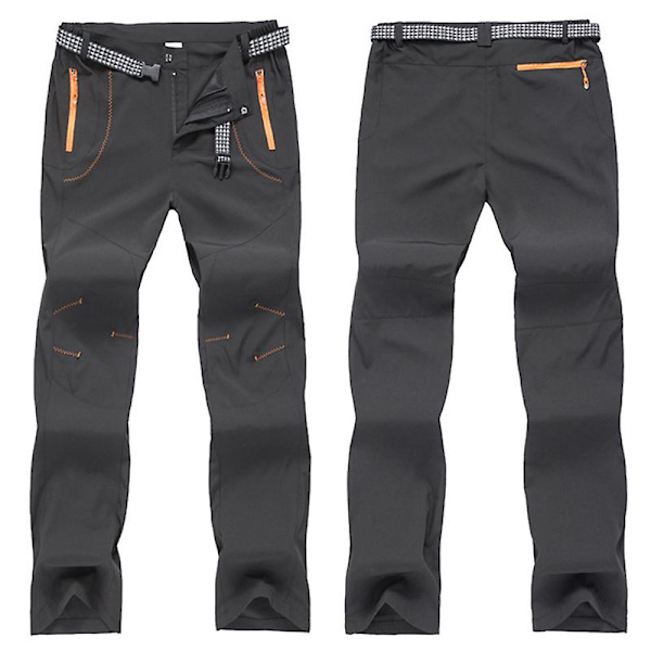 miesten camping suorat housut Black M