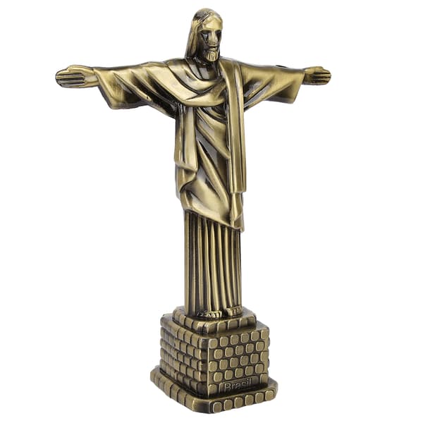 Brasil Kristusstatuen Modell - Verdensberømt landemerke skrivebordsdekor