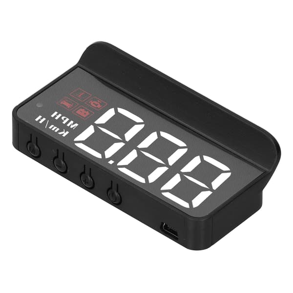 OBD2 HUD Head Up Display Vindrute Projektor Multifunktionsmonitor Trötthetsvarning Körpåminnelse