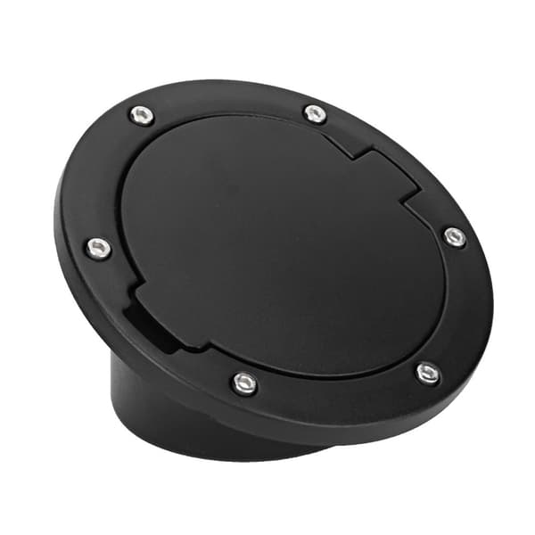 Sort ABS brændstoftankdæksel passer til Jeep Wrangler JK 2007-2017 biltilbehør