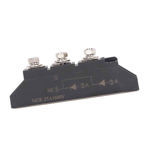 Diodelikerettermodul Anti-Reverse Bridge Fælles Katode 2 ind 1 ud til PV-system 1600V MDK 25A