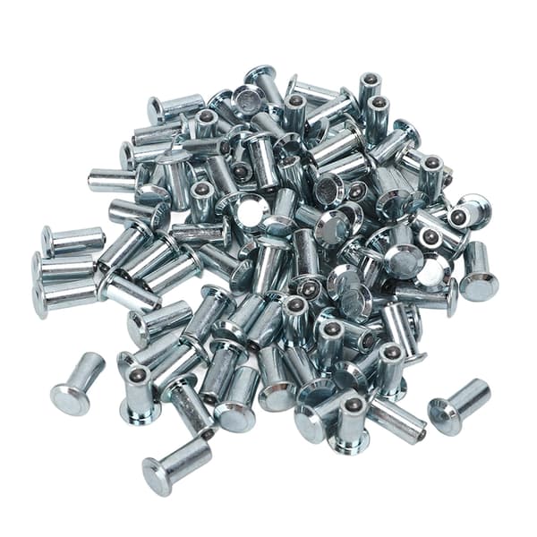 100 Dubb ATV UTV Gaffeltruck Däck Traction Spikes Silver 14mm