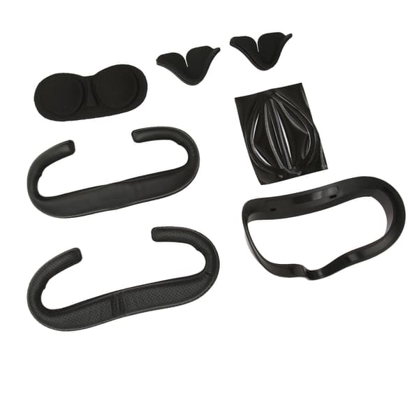 6PCS VR Ansiktskudde Förhindra Imbildning Plastram Linsskydd Nässkydd Skyddsset för Quest 2 Tillbehör