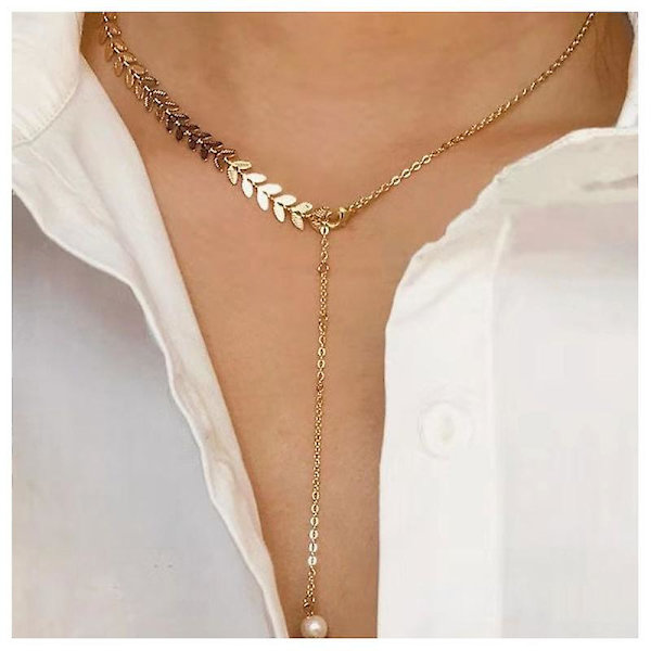 Halskæde Pearlchoker modesmykker B1621