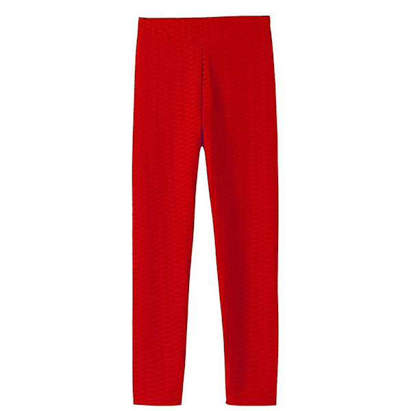 Naisten korkeavyötäröiset superjoustavat leggingsit Red L