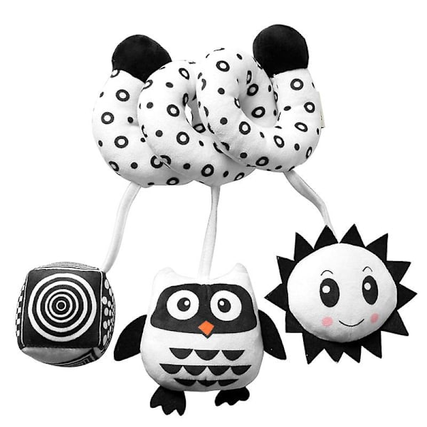 Baby rangle plys legetøj (3 styk)
