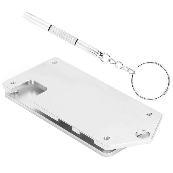 Raspberry Pi Zero Aluminiumlegering Kabinet Ultratynd Støvtæt Sølv