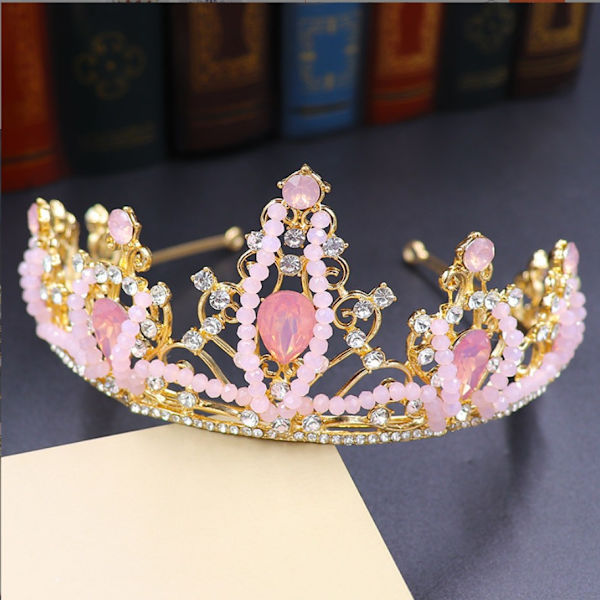 Koreansk brudkrona (rosa)