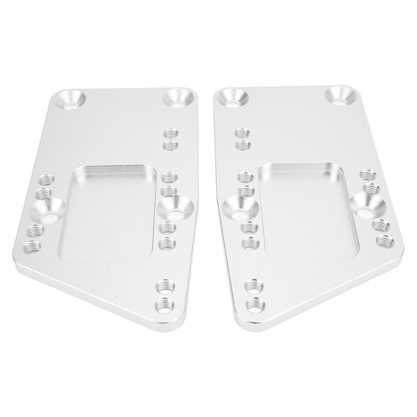 2 st Motorfäste Adapterplattor 551628 Universal Byte Anpassningsbar Ersättning för Small Block LS Konvertering