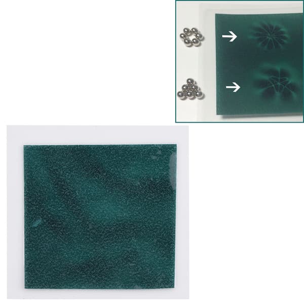 50x50mm Magnetisk Felt Viewer Kort Videnskab Observation Display Film