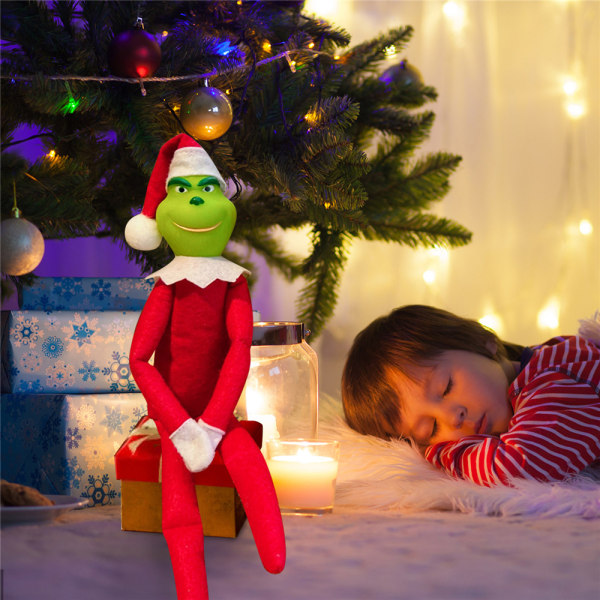 Geek Grinch Doll (punainen lateksi)