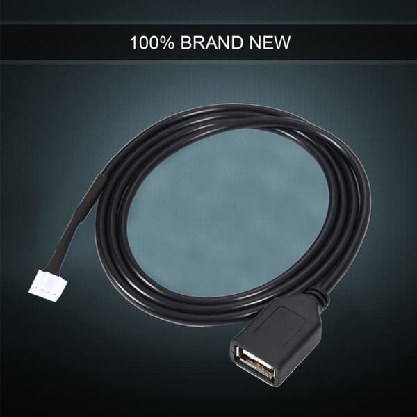Bilradio Interface USB Adapterkabel med Fjernelsesværktøj til Peugeot 307 Citroen C2 C3