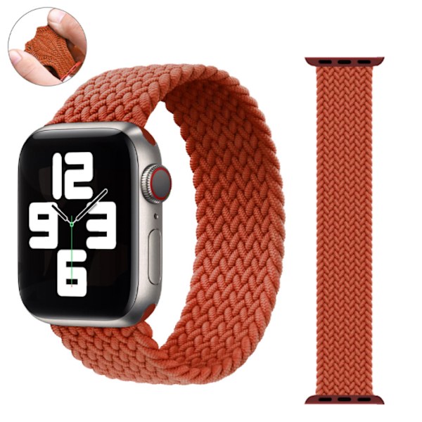 Strop Nylon Stretch Vævet (38/40 mm, Orange-23, M)