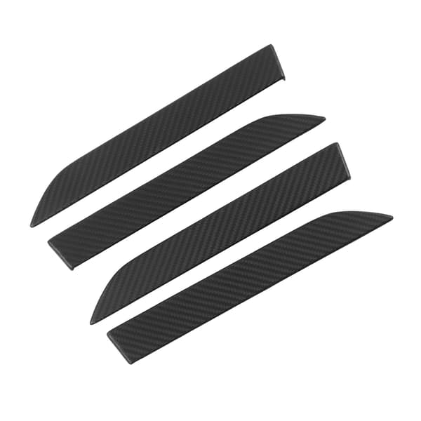 Tesla Model X 2016 2021 4. Dørhåndtak Deksel Matt Karbonfiber Trim
