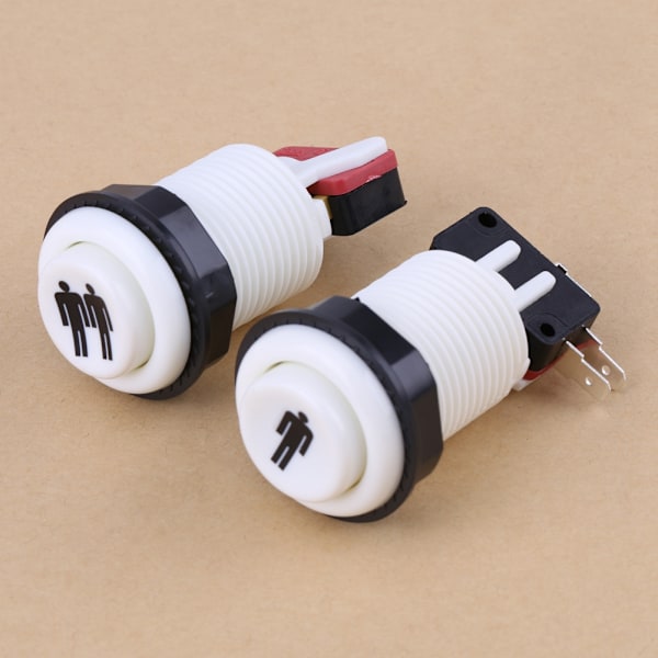 Arcade Games 1P 2P Player Push Button DIY Kit