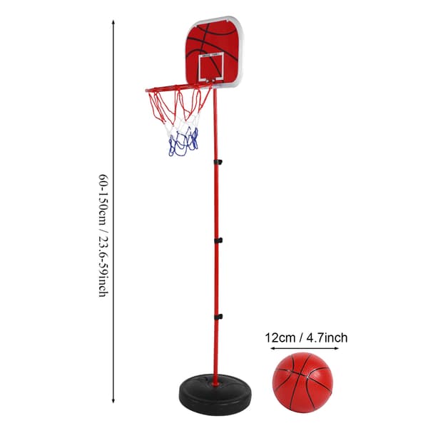 Innendørs Utendørs Mini Basketball System Bakplate Ballsett Leker for Barn