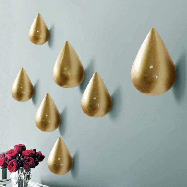 Guld trumpet klädbutik provrum klädkrok kreativ vattendroppe klädkrok väggdekoration modern dekoration sui