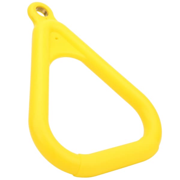 Plastgula Flygringar för Barn, Pull Up Ring för Sport, Utomhus & Inomhus Fitnessutrustning