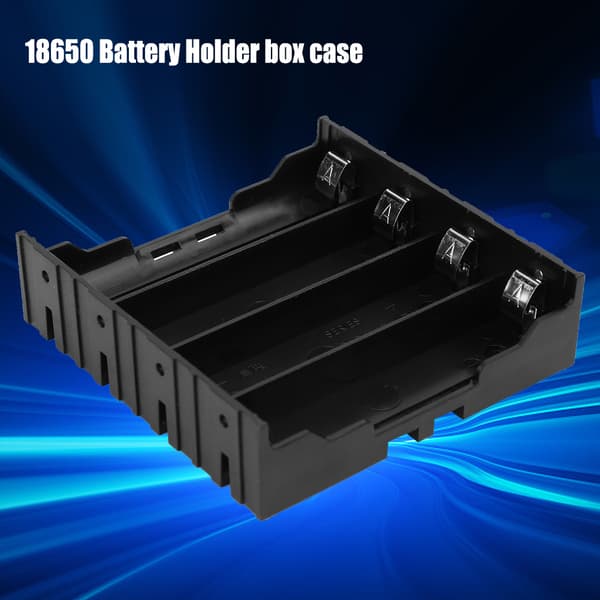 5 Slots 18650 Batteriholder Opbevaringskasse Hårdt Skal Strømsystem