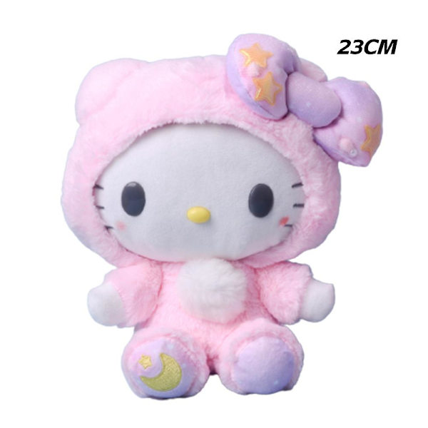 Bedårande tecknad Kulomi plyschdocka mjuk leksak 23CM Doll KT Cat