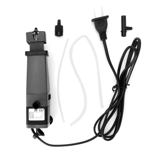 Indbygget filter syrepumpe akvarium oliefilm processor 220-240V
